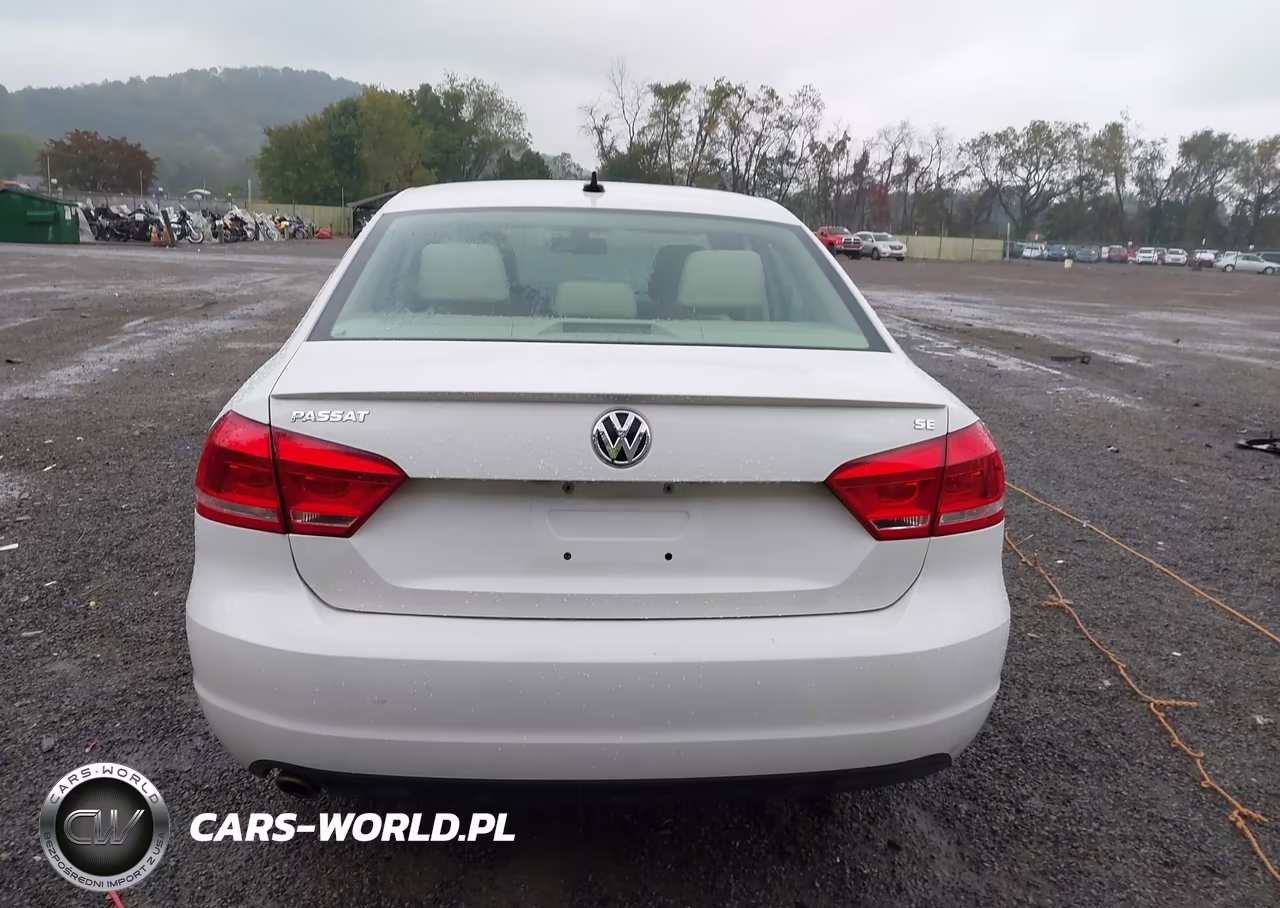 2013 Volkswagen Passat Se W-Sunroof VIN:1VWBP7A37DC039434 - 17