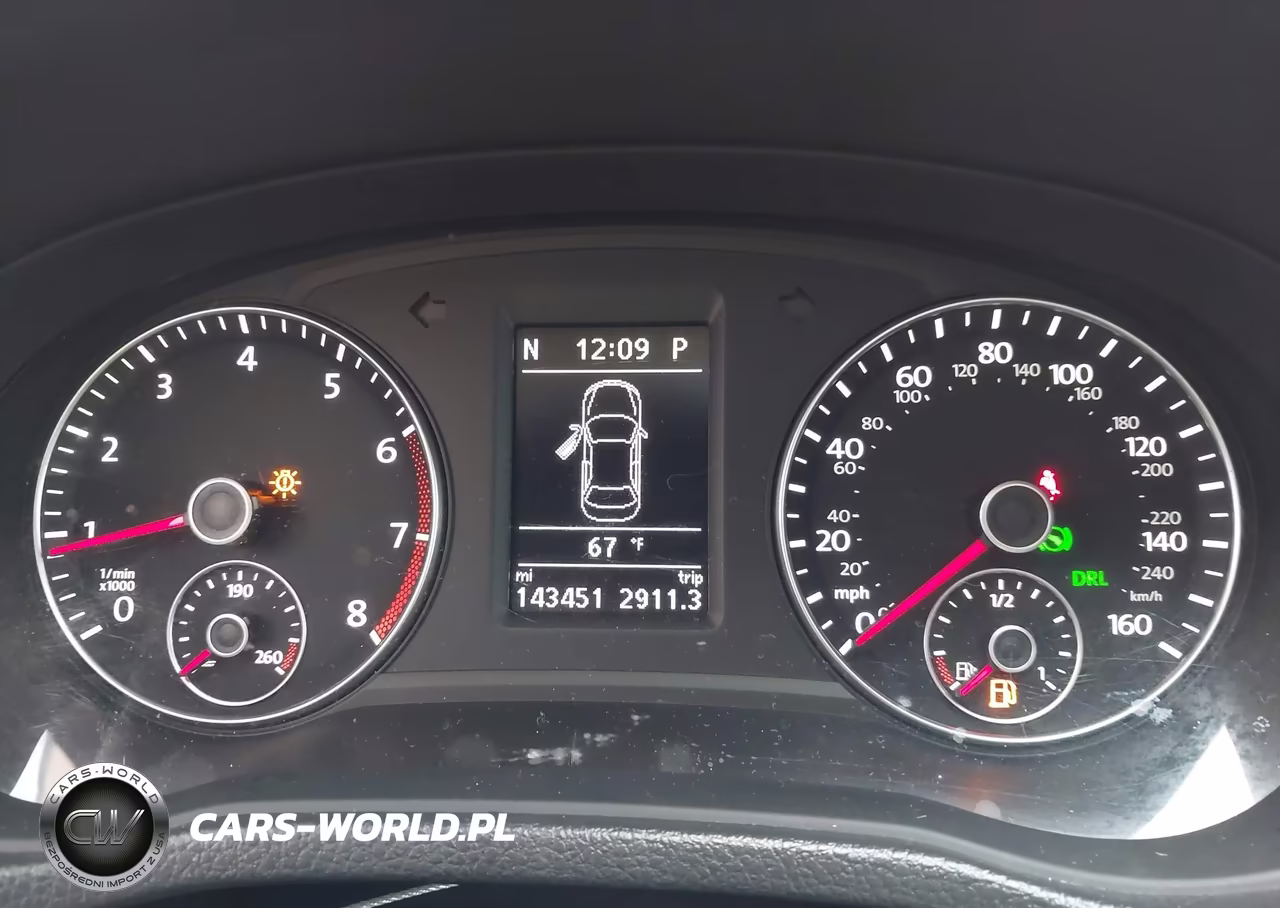 2013 Volkswagen Passat Se W-Sunroof VIN:1VWBP7A37DC039434 - 7
