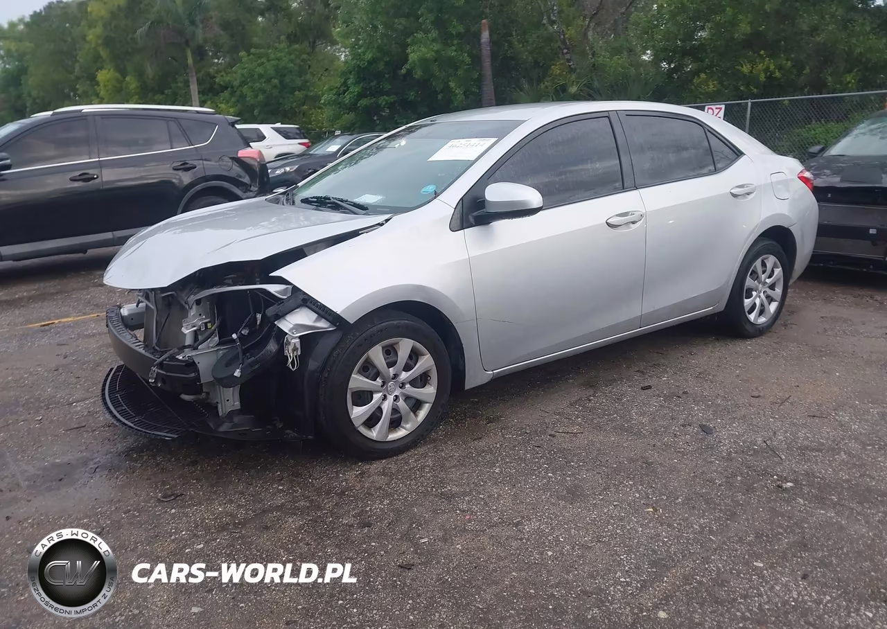 2016 Toyota Corolla Le VIN:2T1BURHE8GC608799 - 2