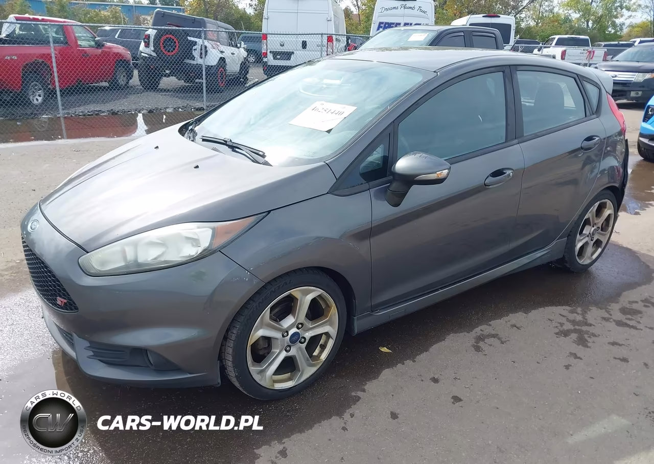 2016 Ford Fiesta St VIN:3FADP4GX1GM156911 - 2