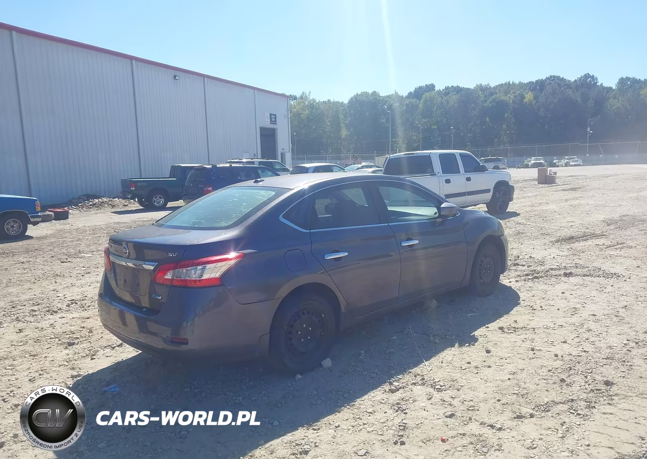 2014 Nissan Sentra Sv VIN:3N1AB7AP3EY337409 - 4