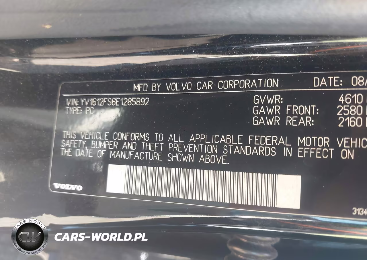 2014 Volvo S60 T5 VIN:YV1612FS6E1285892 - 9