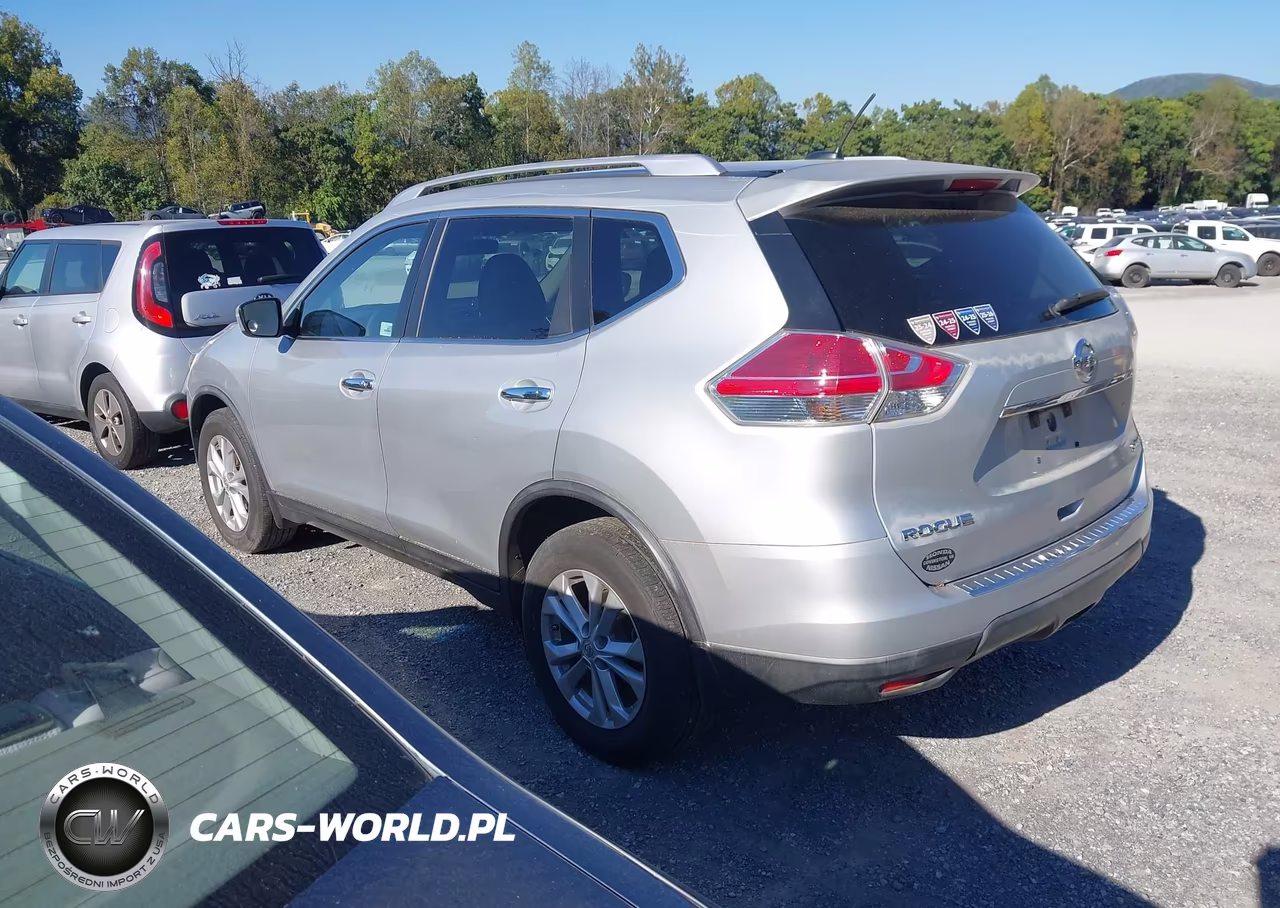 2015 Nissan Rogue S-Sl-Sv VIN:KNMAT2MV9FP506469 - 3