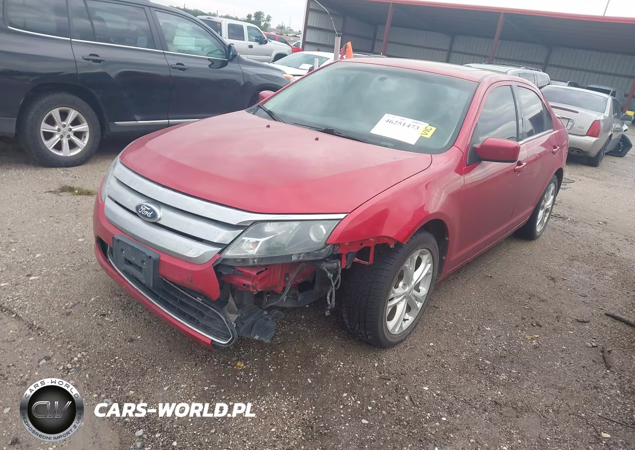 2012 Ford Fusion Se VIN:3FAHP0HA8CR437945 - 2
