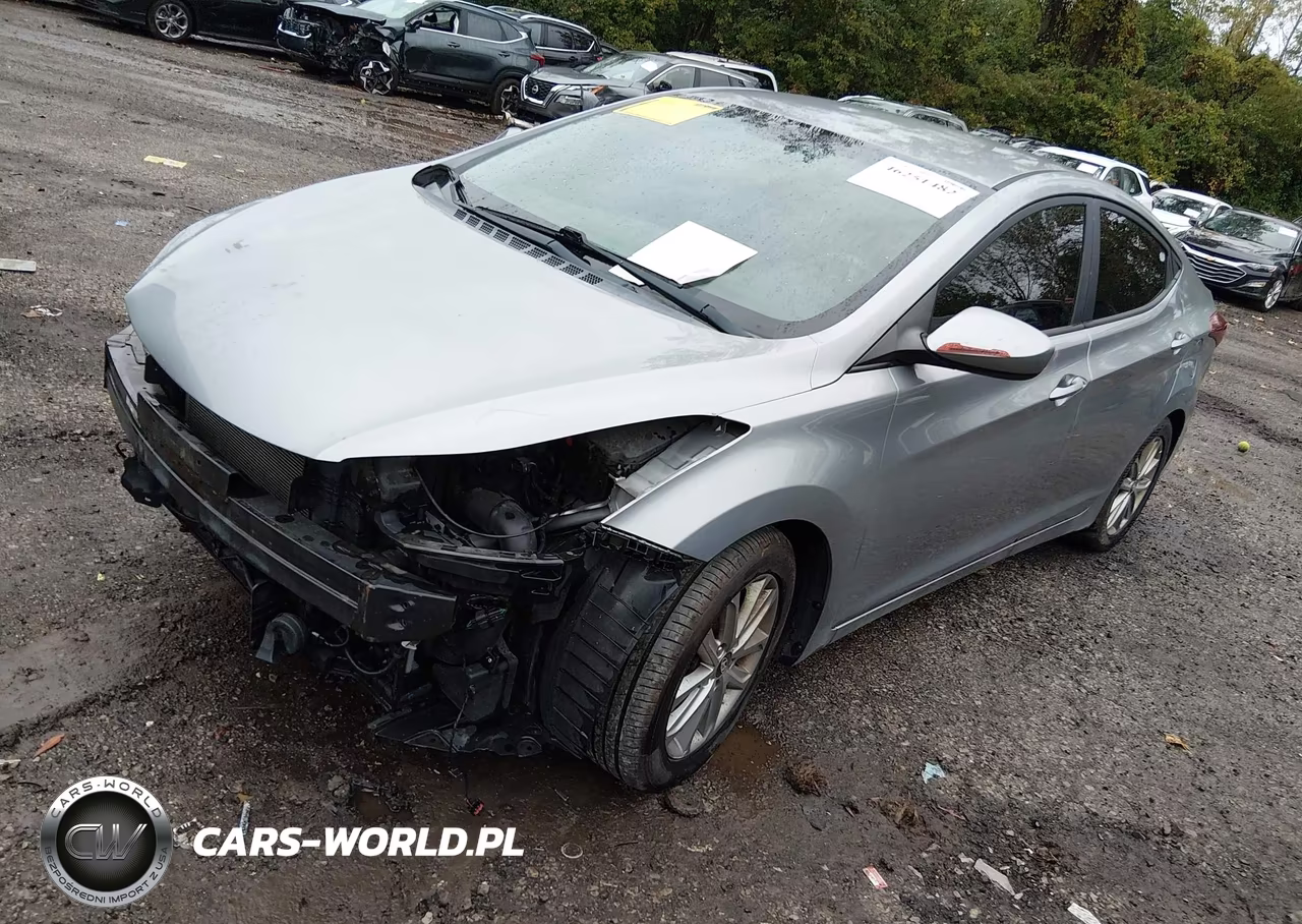 2016 Hyundai Elantra Se VIN:5NPDH4AE3GH704220 - 2