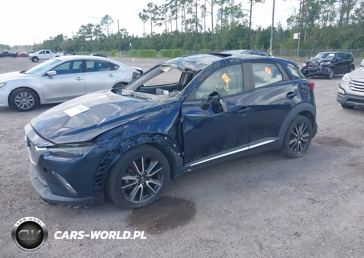 2017 Mazda Cx-3 Grand Touring VIN:JM1DKFD70H0144357 - 2