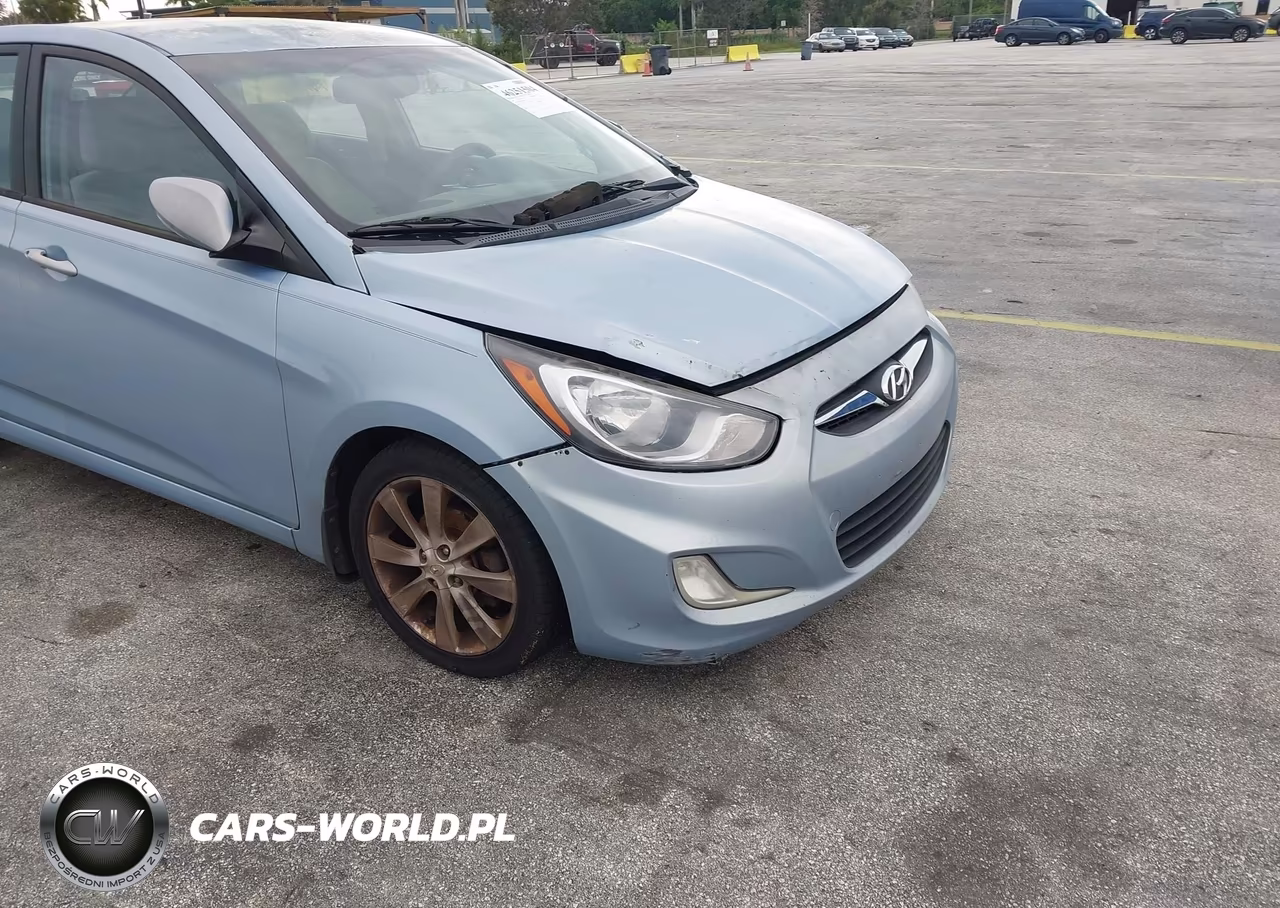 2013 Hyundai Accent Se VIN:KMHCU5AE0DU097574 - 6