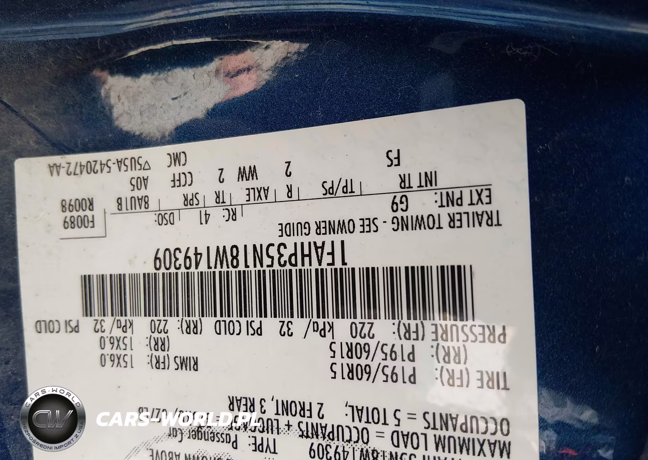 2008 Ford Focus Se-Ses VIN:1FAHP35N18W149309 - 9