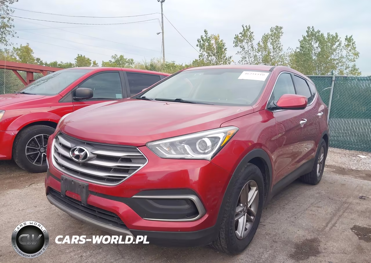 2018 Hyundai Santa Fe Sport 2.4L VIN:5XYZTDLB1JG547437 - 2