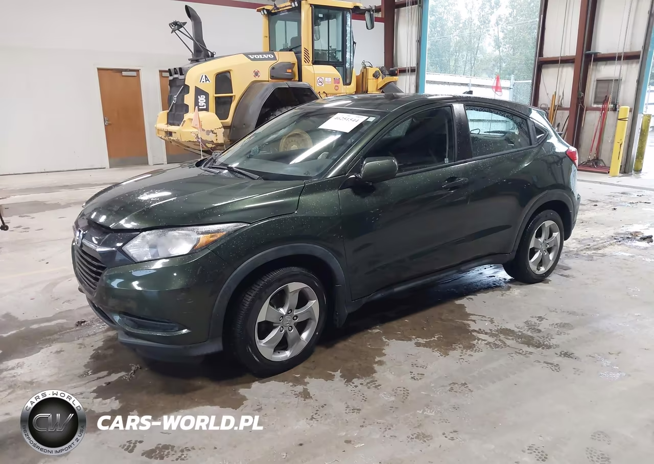 2016 Honda Hr-V Lx VIN:3CZRU6H31GM763708 - 2