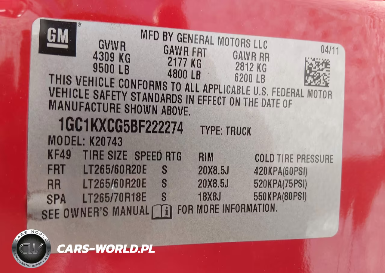 2011 Chevrolet Silverado 2500Hd Lt VIN:1GC1KXCG5BF222274 - 9