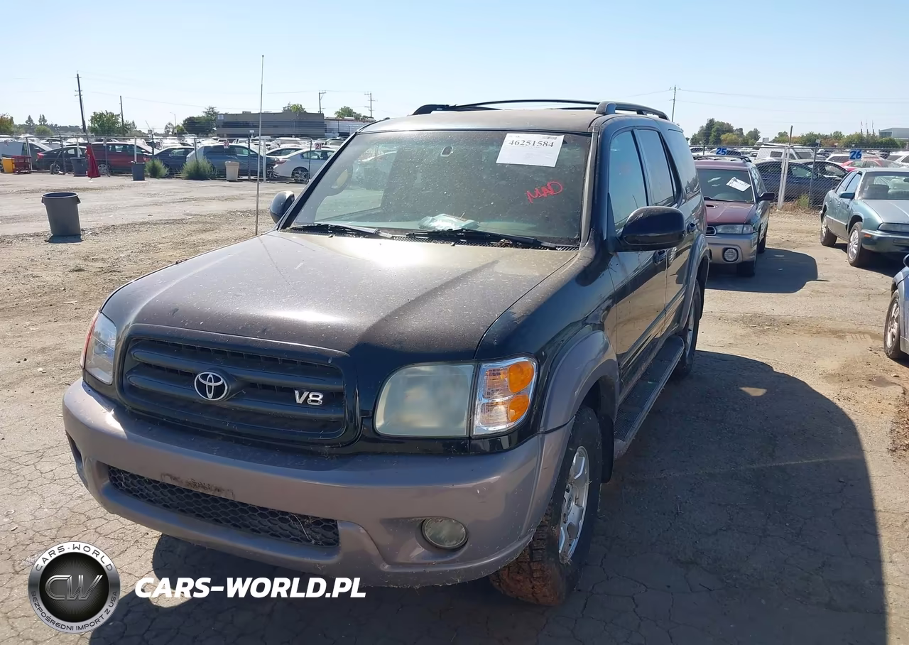2002 Toyota Sequoia Sr5 V8 VIN:5TDBT44A82S067858 - 2