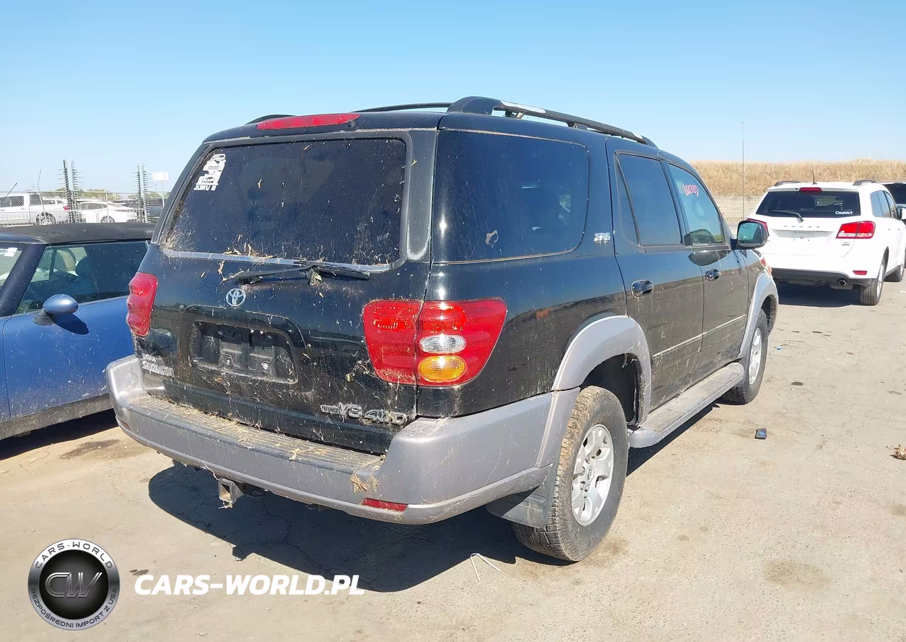 2002 Toyota Sequoia Sr5 V8 VIN:5TDBT44A82S067858 - 4