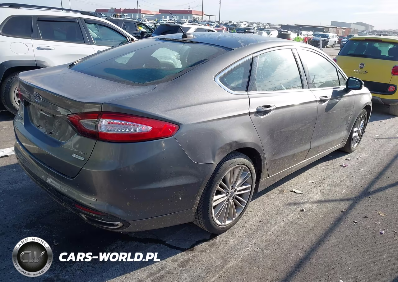 2014 Ford Fusion Se VIN:3FA6P0H91ER244892 - 4