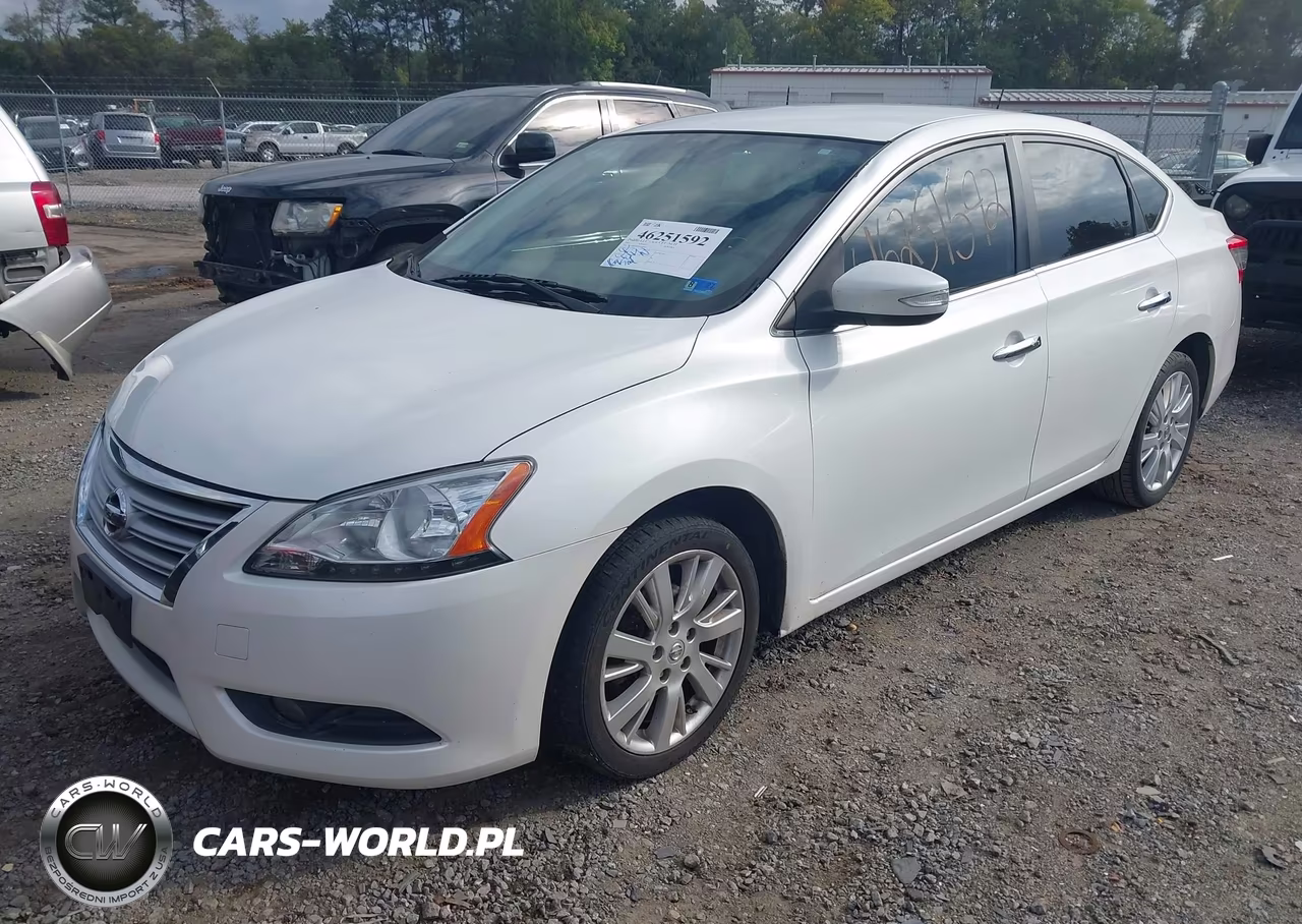 2013 Nissan Sentra Sl VIN:3N1AB7AP8DL744962 - 2
