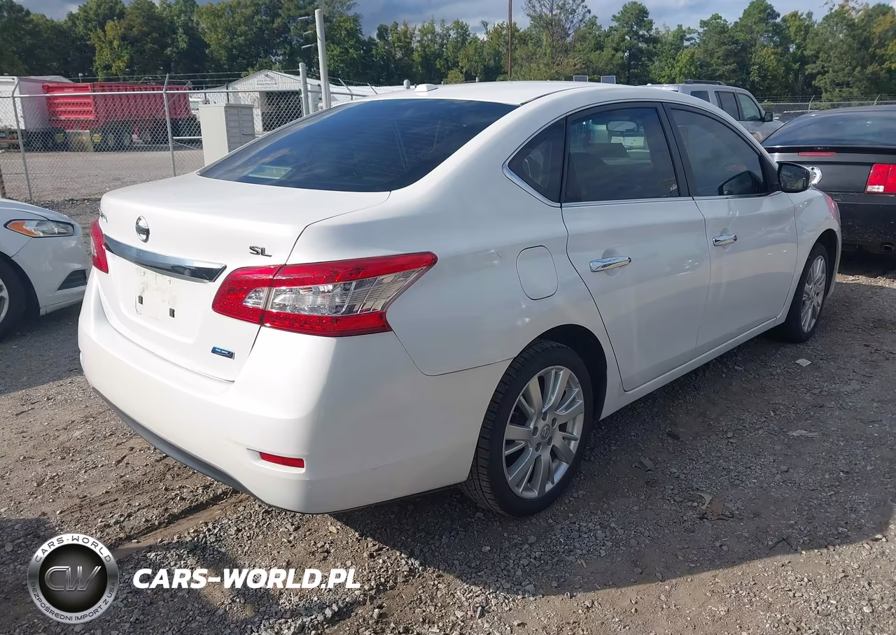 2013 Nissan Sentra Sl VIN:3N1AB7AP8DL744962 - 4