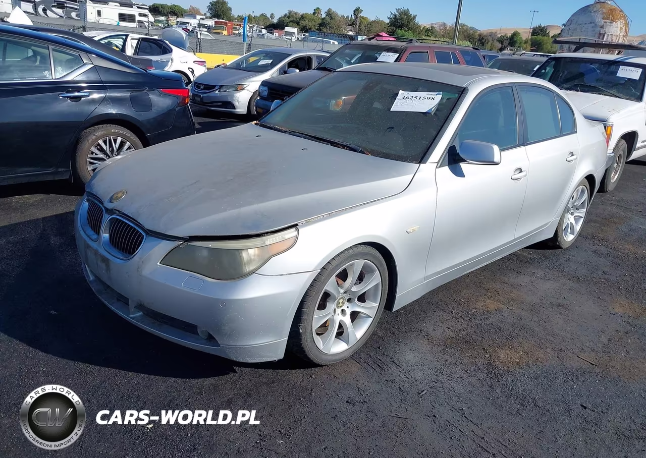 2005 BMW 545I VIN:WBANB33555CN64495 - 2