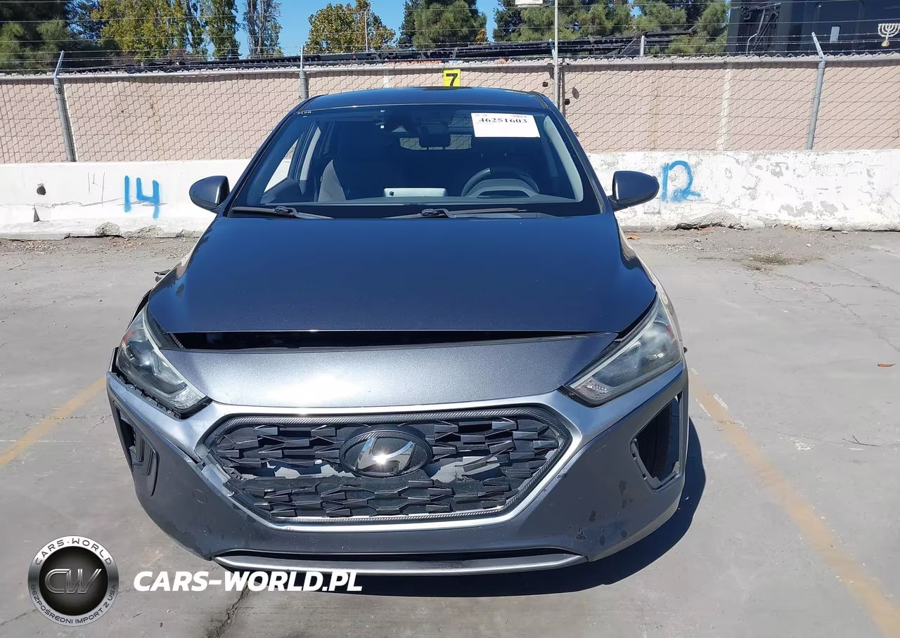 2020 Hyundai Ioniq Hybrid Blue VIN:KMHC65LC4LU208874 - 12