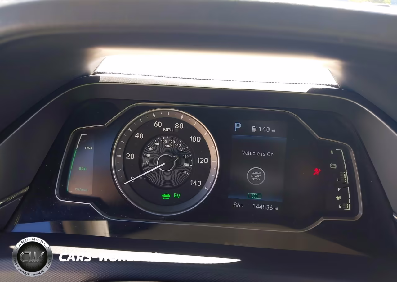 2020 Hyundai Ioniq Hybrid Blue VIN:KMHC65LC4LU208874 - 7