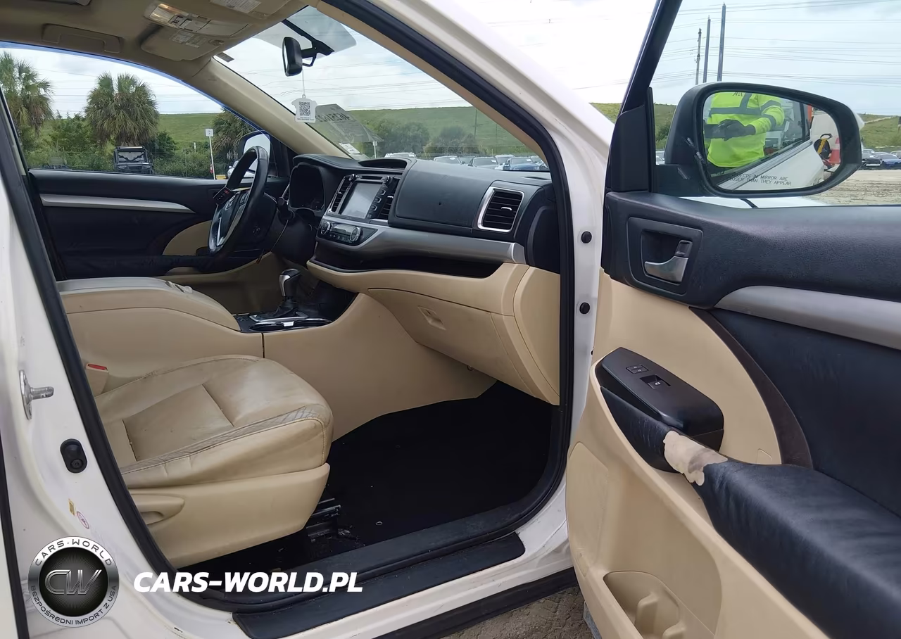 2014 Toyota Highlander Xle V6 VIN:5TDKKRFH4ES008417 - 5