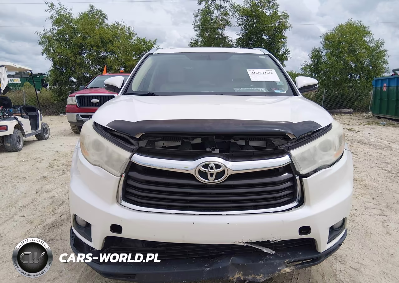 2014 Toyota Highlander Xle V6 VIN:5TDKKRFH4ES008417 - 6