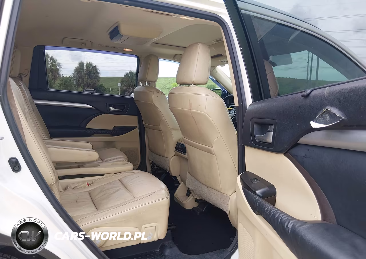 2014 Toyota Highlander Xle V6 VIN:5TDKKRFH4ES008417 - 8