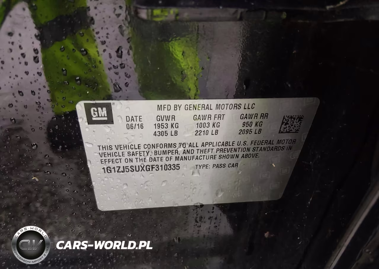2016 Chevrolet Malibu Hybrid VIN:1G1ZJ5SUXGF310335 - 9