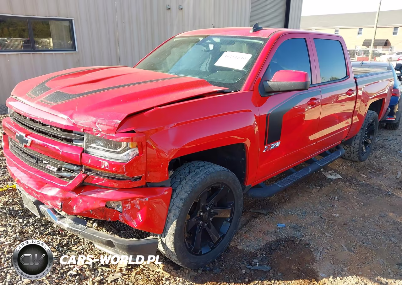 2016 Chevrolet Silverado 1500 2Lt VIN:3GCUKREC6GG353299 - 2