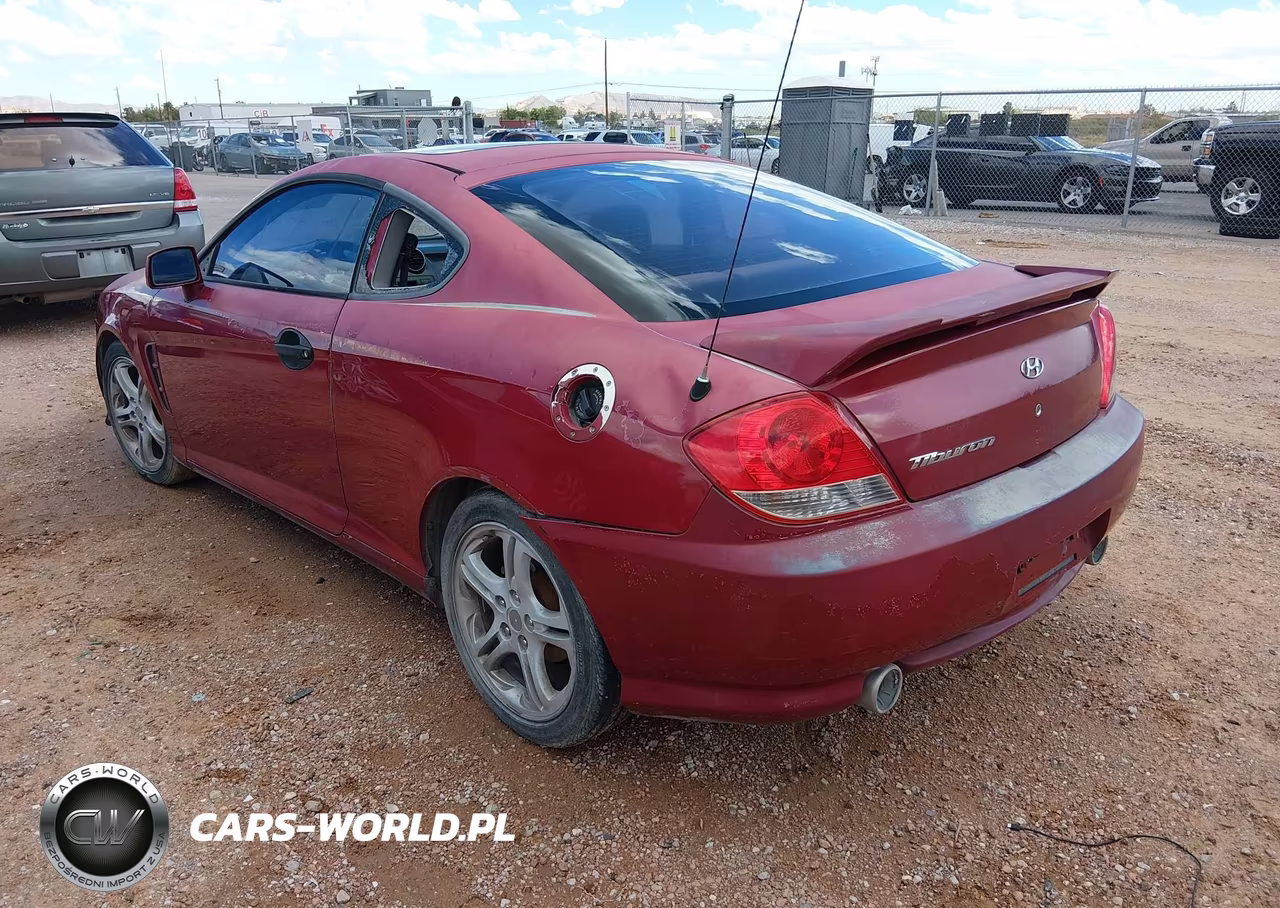 2006 Hyundai Tiburon Gs VIN:KMHHM65D16U229757 - 3