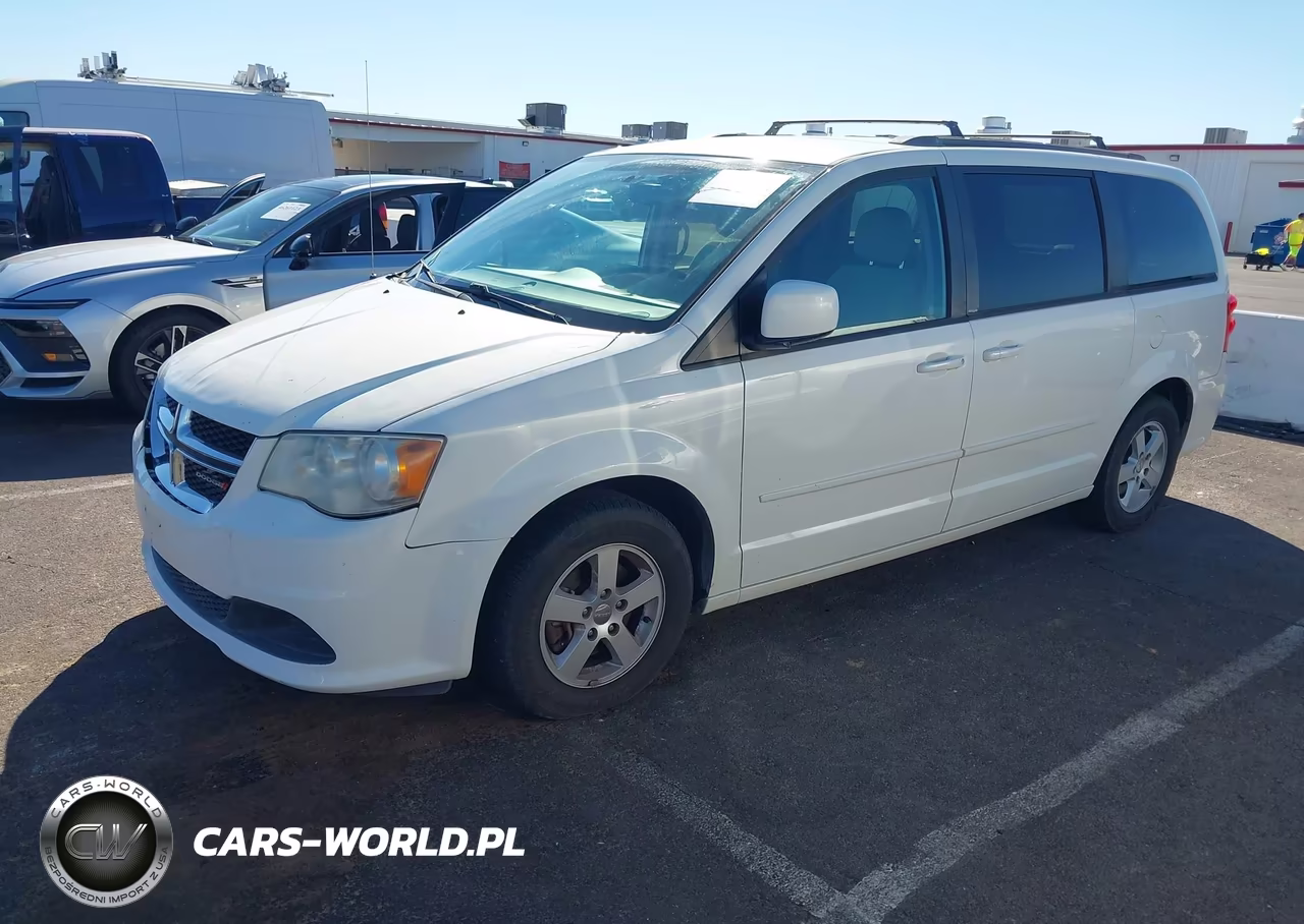 2012 Dodge Grand Caravan Sxt VIN:2C4RDGCG5CR294468 - 2