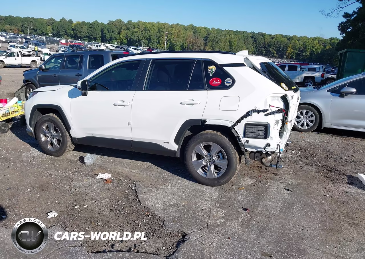 2025 Toyota Rav4 Hybrid Xle VIN:JTMRWRFV1SD337205 - 3