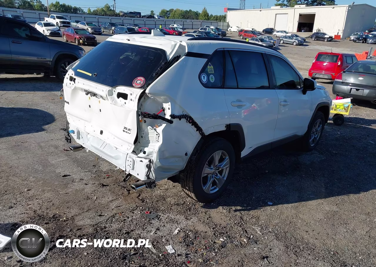 2025 Toyota Rav4 Hybrid Xle VIN:JTMRWRFV1SD337205 - 4