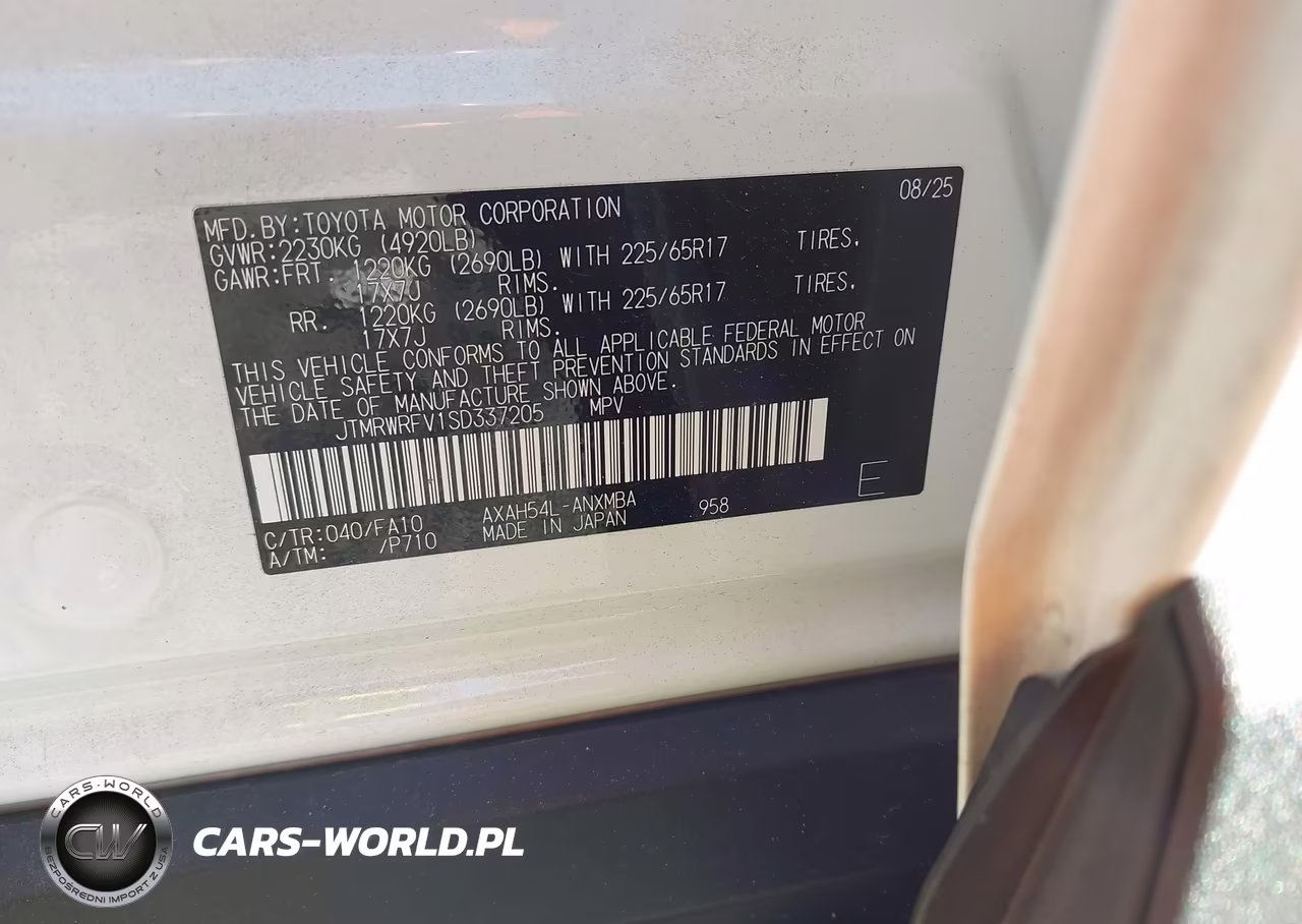 2025 Toyota Rav4 Hybrid Xle VIN:JTMRWRFV1SD337205 - 9