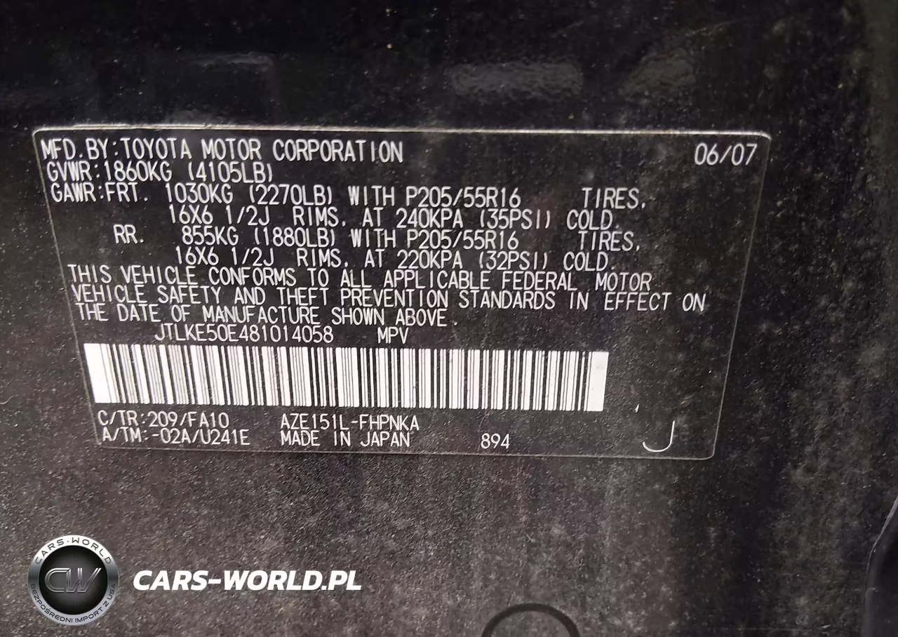 2008 Scion Xb VIN:JTLKE50E481014058 - 9