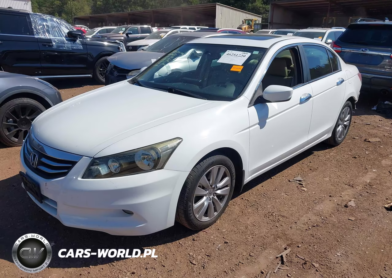 2012 Honda Accord Sdn Ex-L VIN:1HGCP3F8XCA027536 - 2