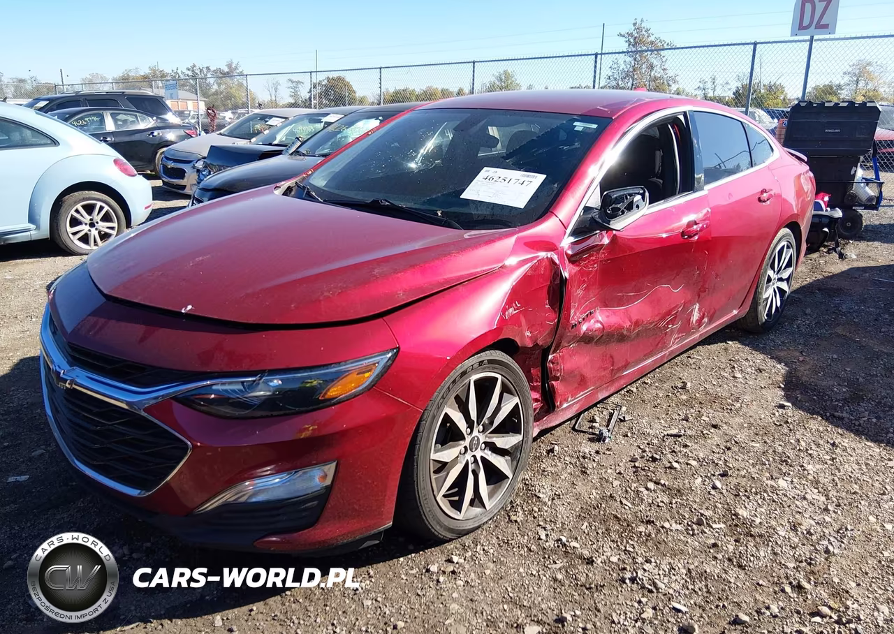 2022 Chevrolet Malibu Fwd Rs VIN:1G1ZG5ST1NF107286 - 2