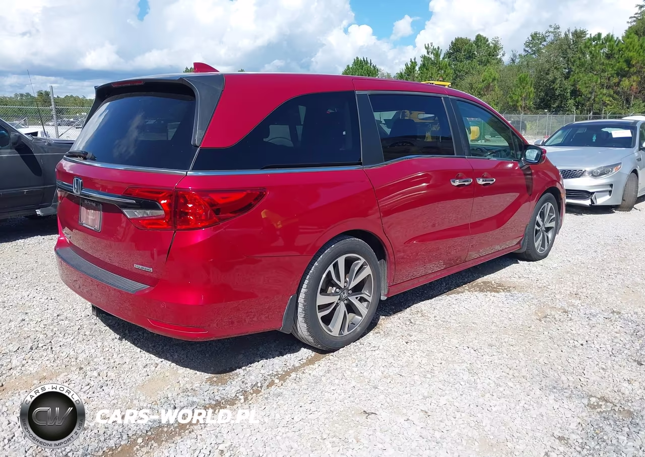 2022 Honda Odyssey Touring VIN:5FNRL6H83NB022787 - 4