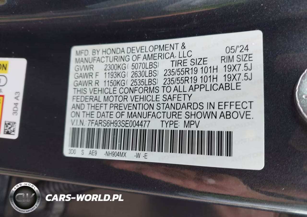 2025 Honda Cr-V Hybrid Sport Touring VIN:7FARS6H93SE004477 - 9