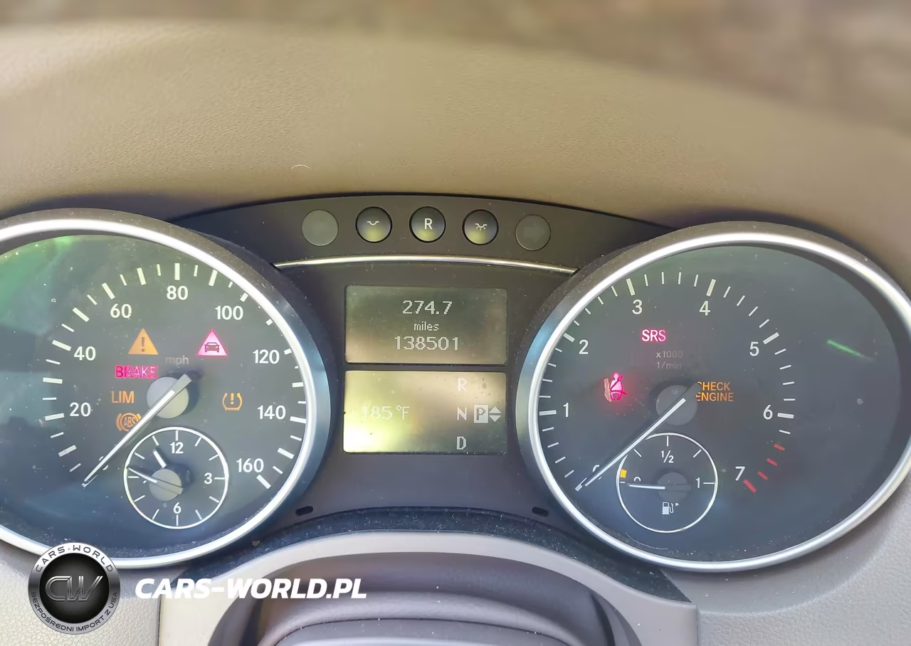2007 Mercedes-Benz Ml 350 4Matic VIN:4JGBB86E37A151645 - 7