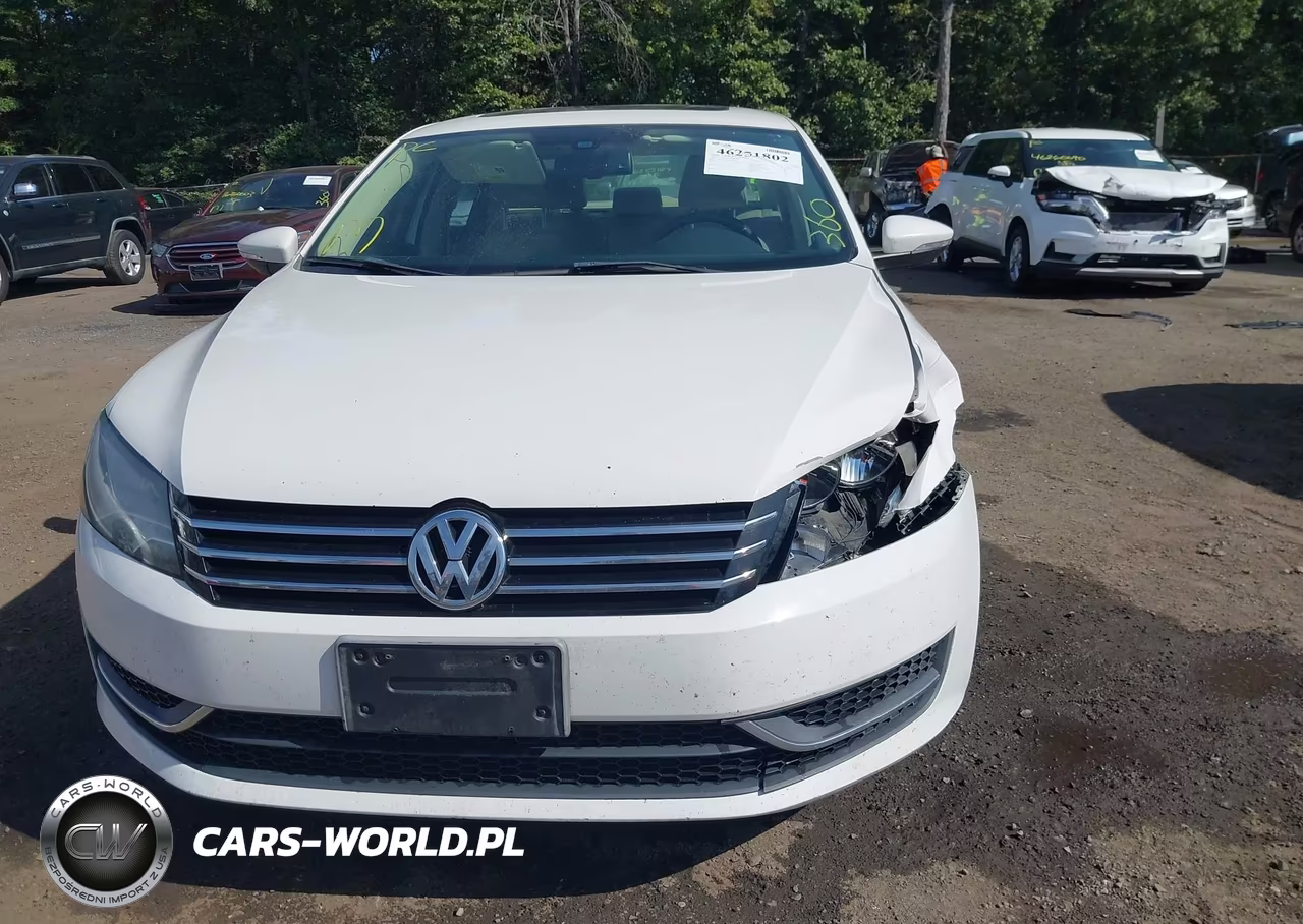 2012 Volkswagen Passat 2.5L Se VIN:1VWBP7A36CC018766 - 12
