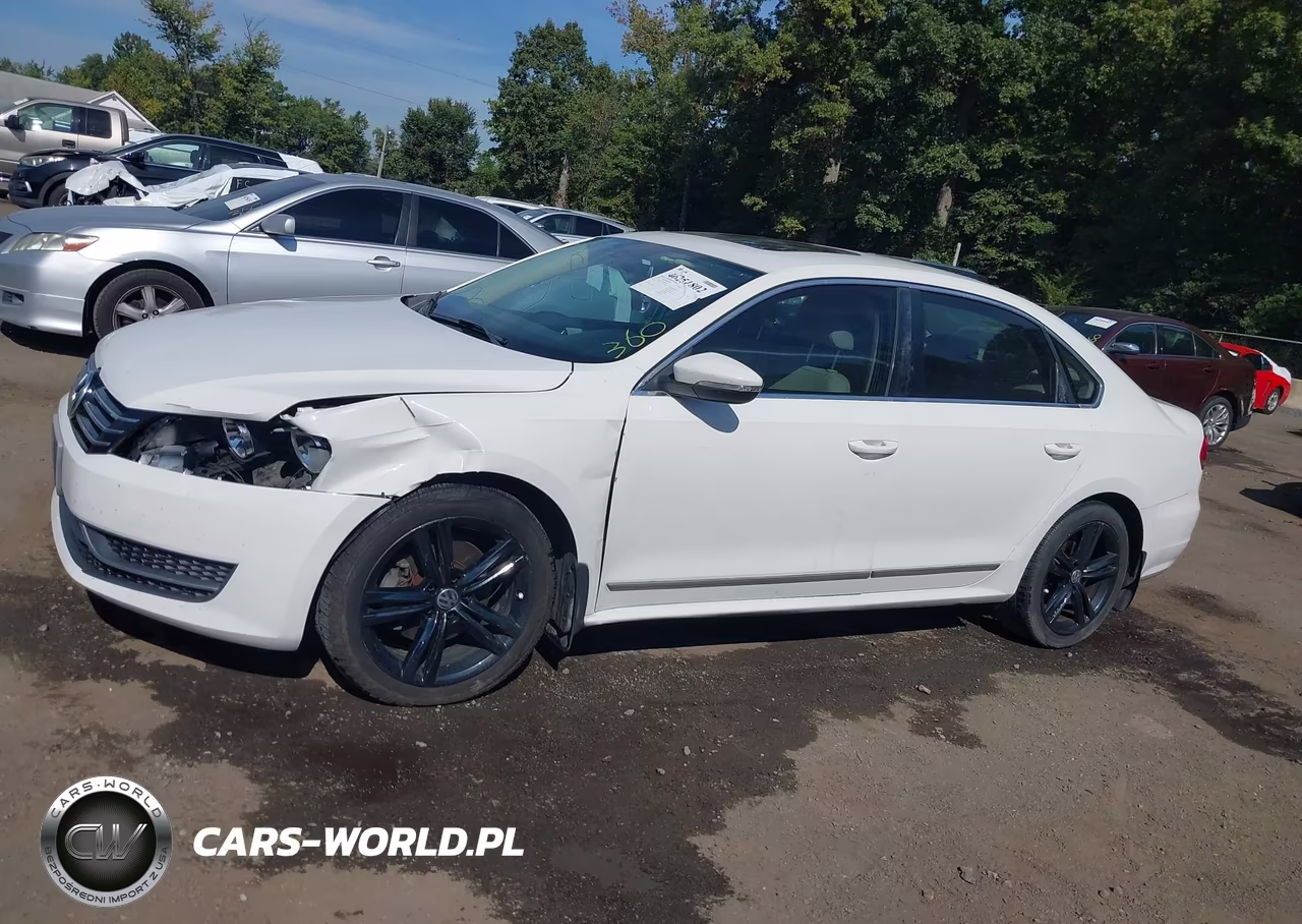 2012 Volkswagen Passat 2.5L Se VIN:1VWBP7A36CC018766 - 14