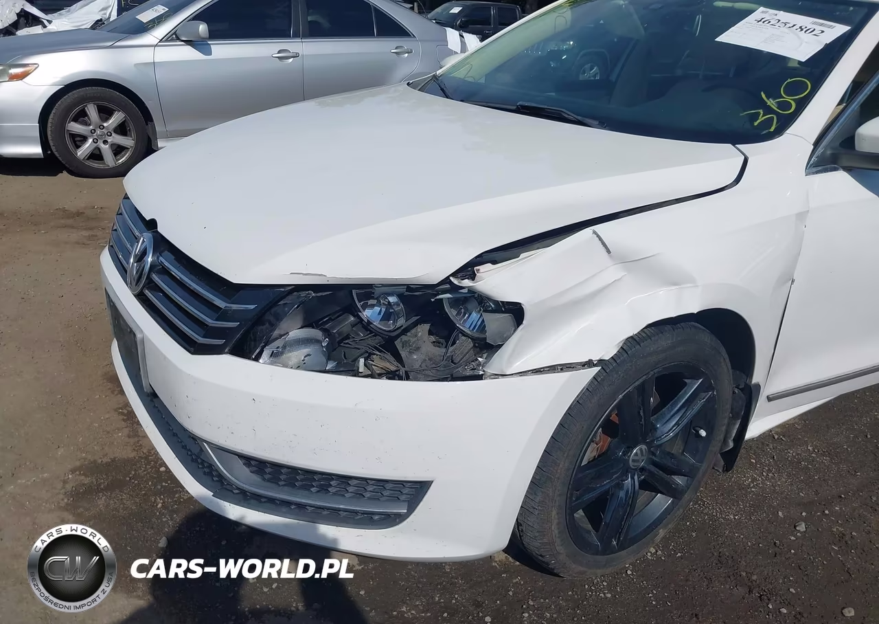 2012 Volkswagen Passat 2.5L Se VIN:1VWBP7A36CC018766 - 6