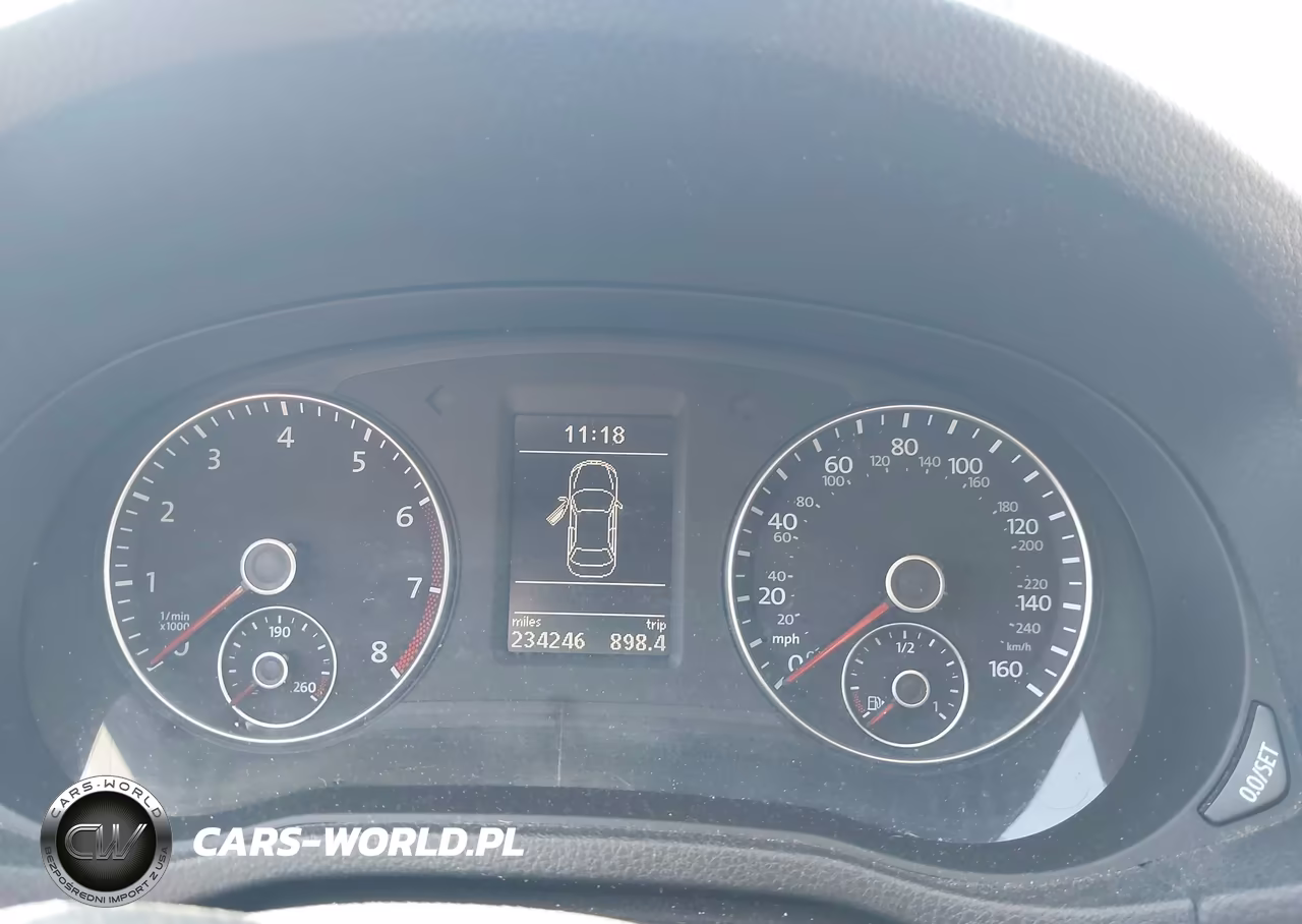 2012 Volkswagen Passat 2.5L Se VIN:1VWBP7A36CC018766 - 7