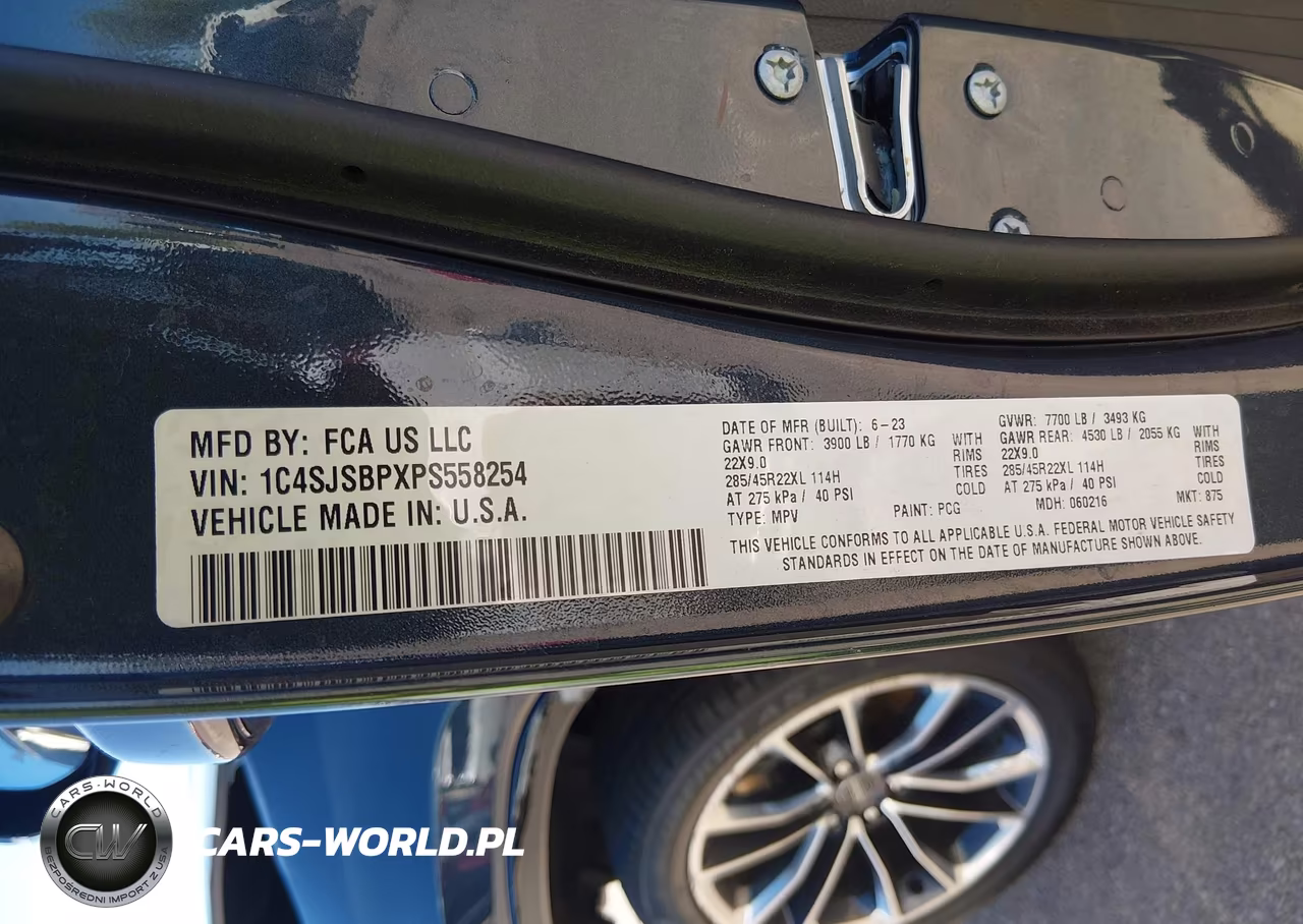 2023 Jeep Wagoneer L Series Ii 4X4 VIN:1C4SJSBPXPS558254 - 9