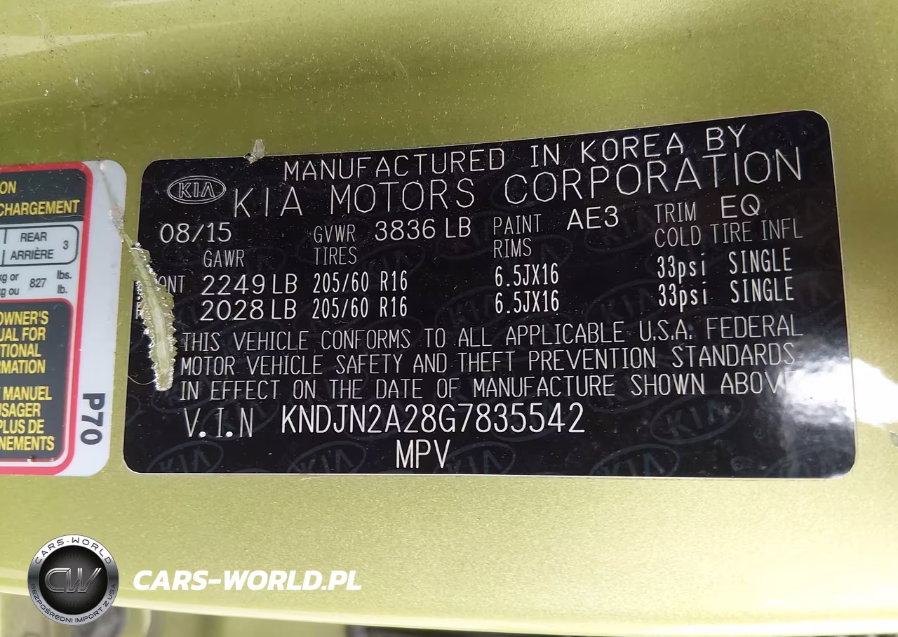 2016 Kia Soul VIN:KNDJN2A28G7835542 - 9