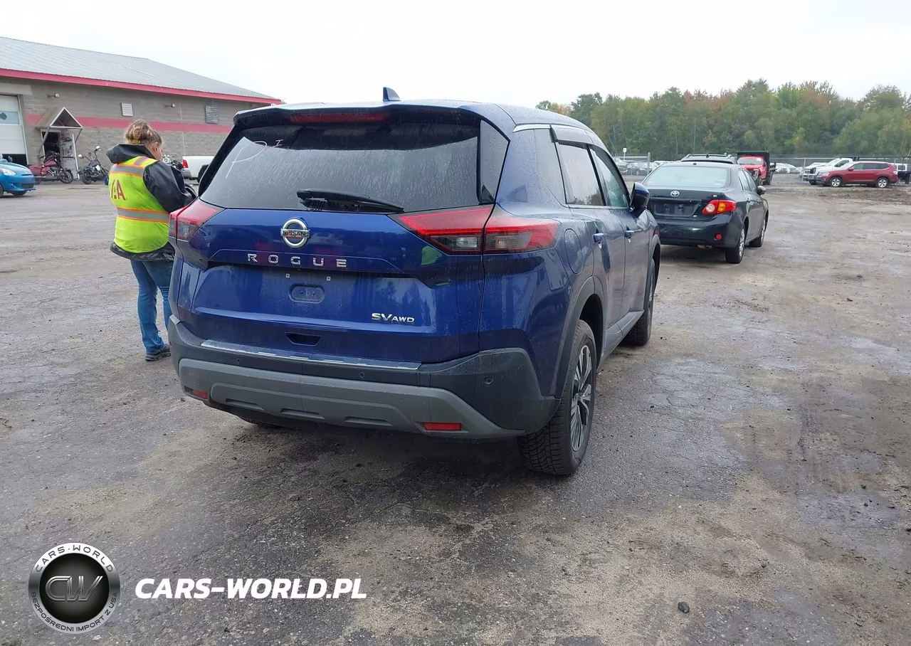 2021 Nissan Rogue Sv Intelligent Awd VIN:JN8AT3BB3MW225466 - 4