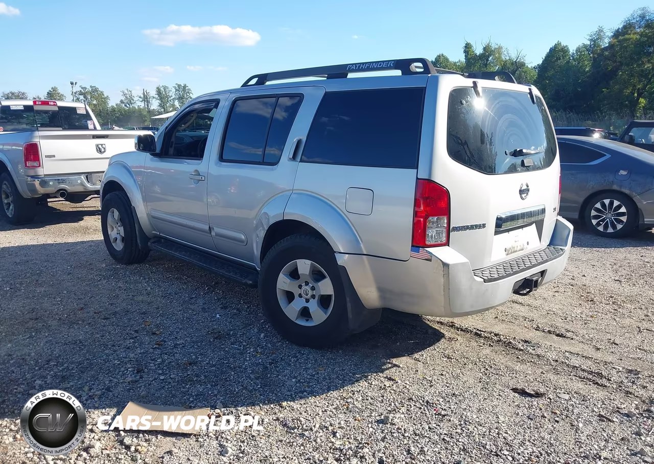 2006 Nissan Pathfinder Se VIN:5N1AR18W26C660858 - 3