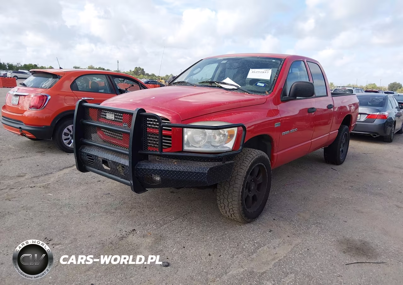 2007 Dodge Ram 1500 Slt-Trx4 Off Road-Sport VIN:1D3HU18207J586794 - 2