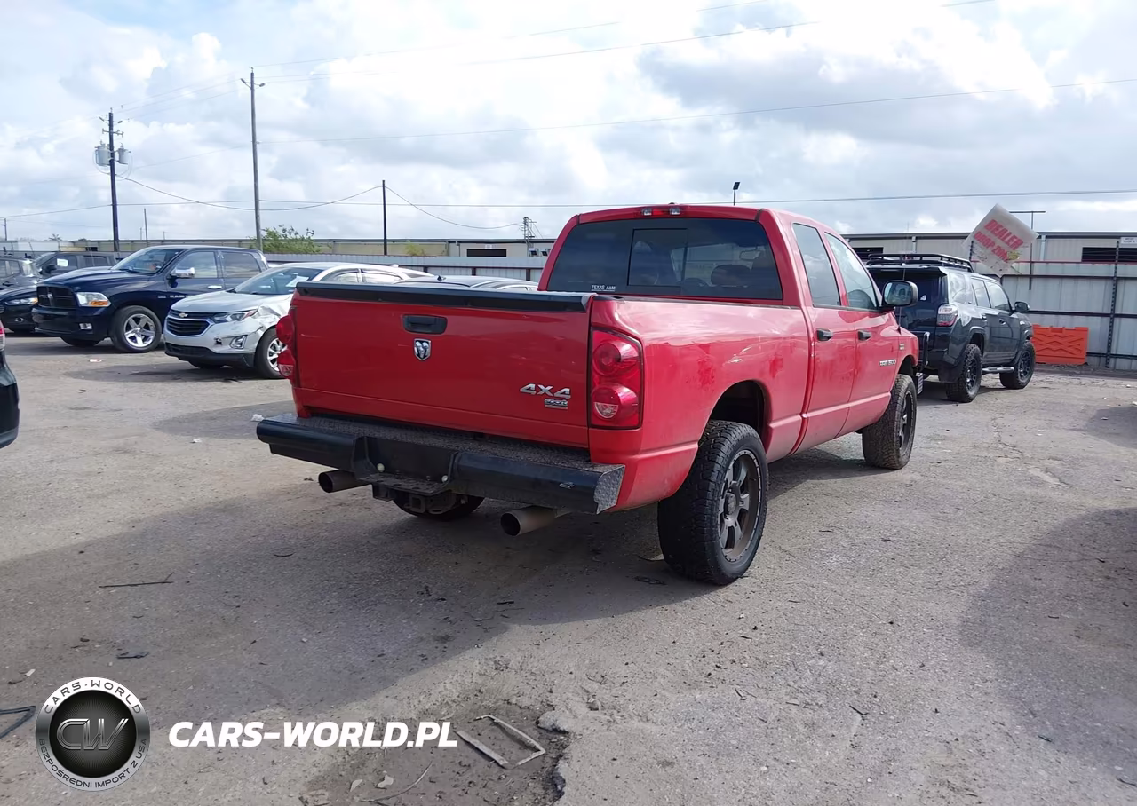 2007 Dodge Ram 1500 Slt-Trx4 Off Road-Sport VIN:1D3HU18207J586794 - 4