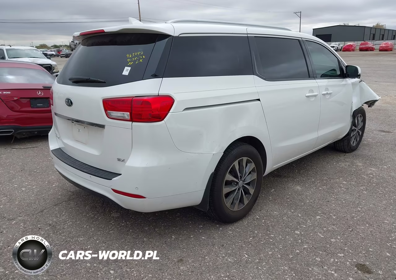 2017 Kia Sedona Sx VIN:KNDMC5C15H6343888 - 4